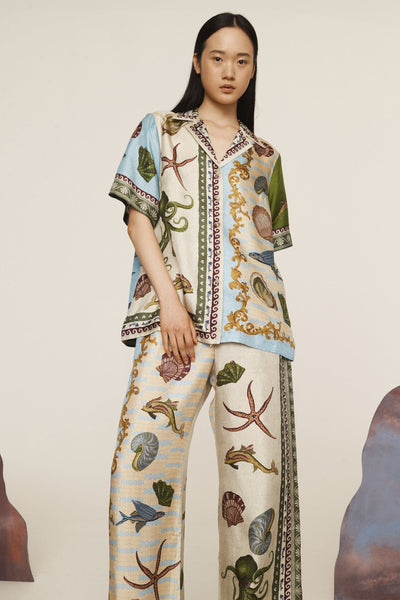BATH HOUSE SILK PANT – ALEMAIS US BATH HOUSE SILK PANT – ALEMAIS US