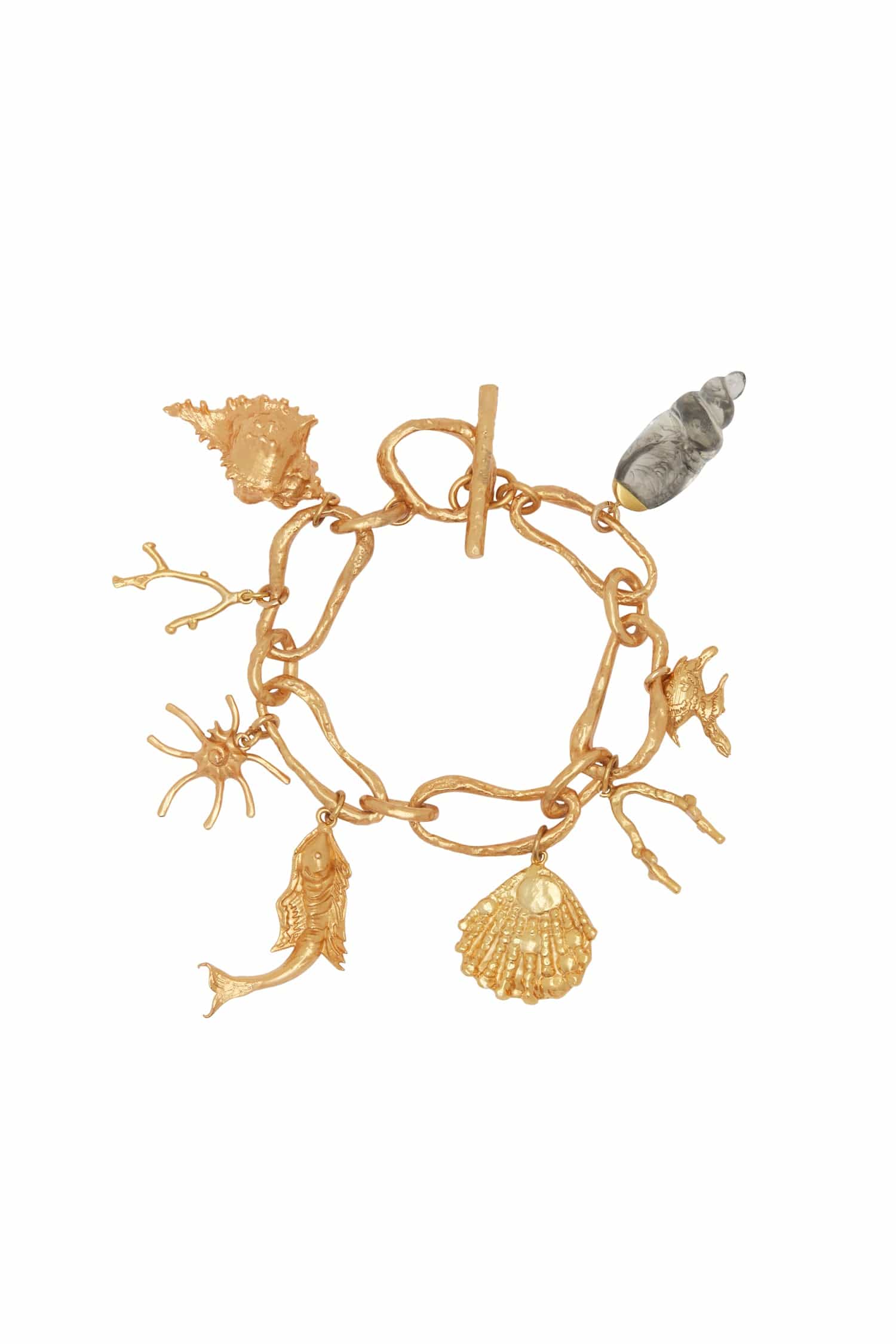 REVERIE SEA SHELL CHARM BRACELET